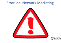 errori del network marketing
